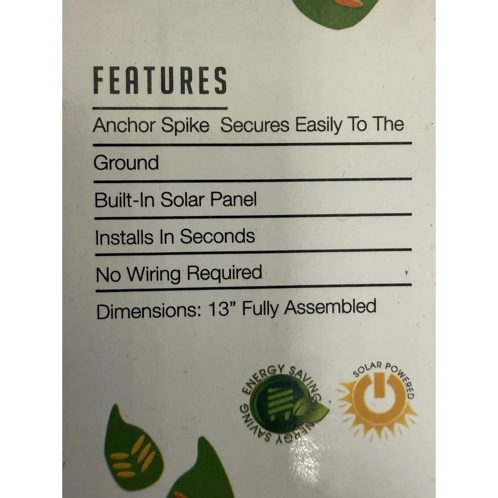 HUTT Solar LED Outdoor Pathway Lights 18 Total 3 Boxes 6-Pack 13